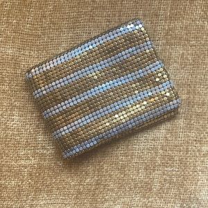 🌻 vintage metallic slim wallet